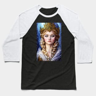 Snow Princess 02 Baseball T-Shirt